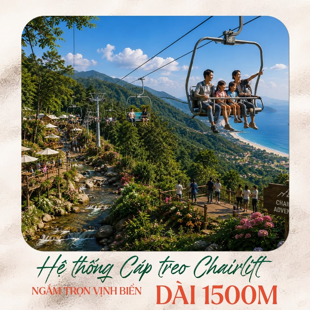 Chairlift Hải Vân Bay