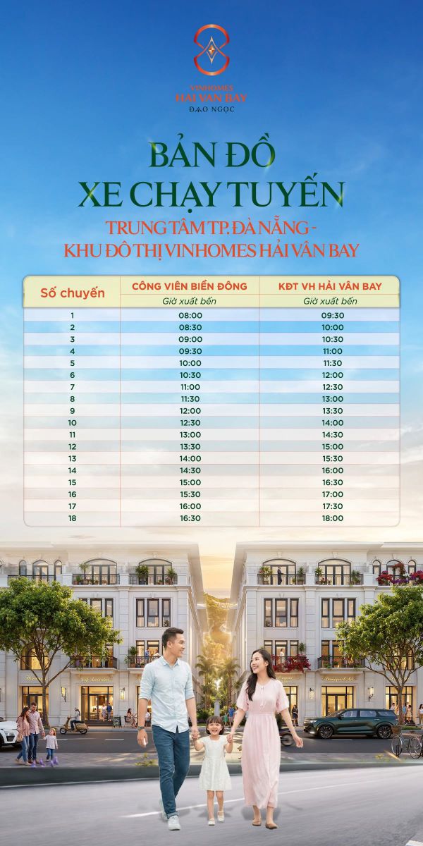 Bản đồ VinBus Hải Vân Bay