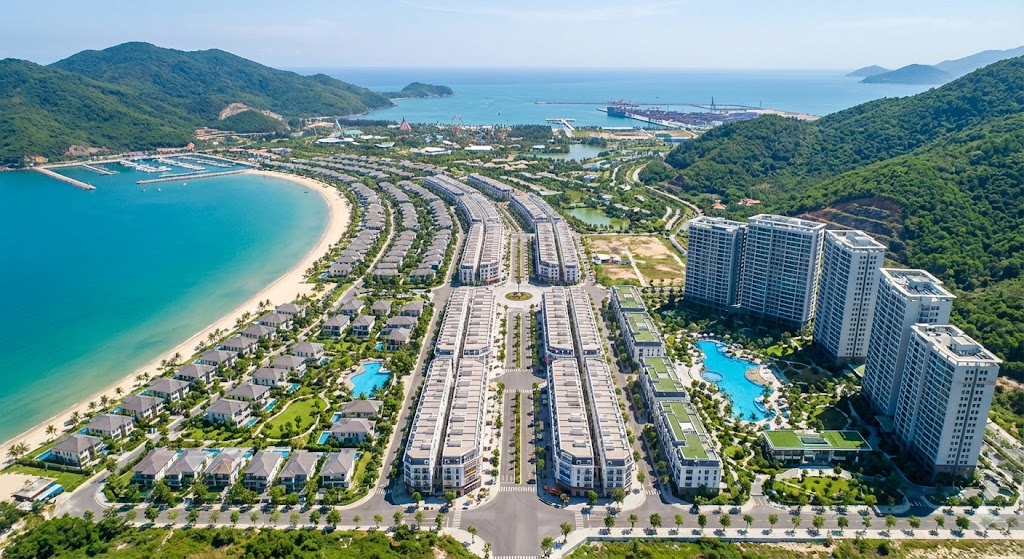 Phối cảnh tổng thể các dòng sản phẩm tại Vinhomes Làng Vân Đà Nẵng