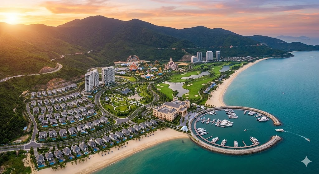 Bản đồ quy hoạch phát triển không gian đô thị Đà Nẵng về phía Tây Bắc