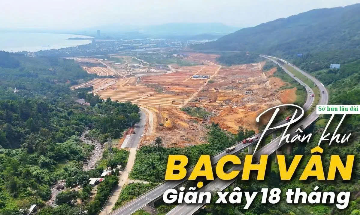 Tiến độ phân khu Bạch Vân Vinhomes Hải Vân Bay tháng 3 2026