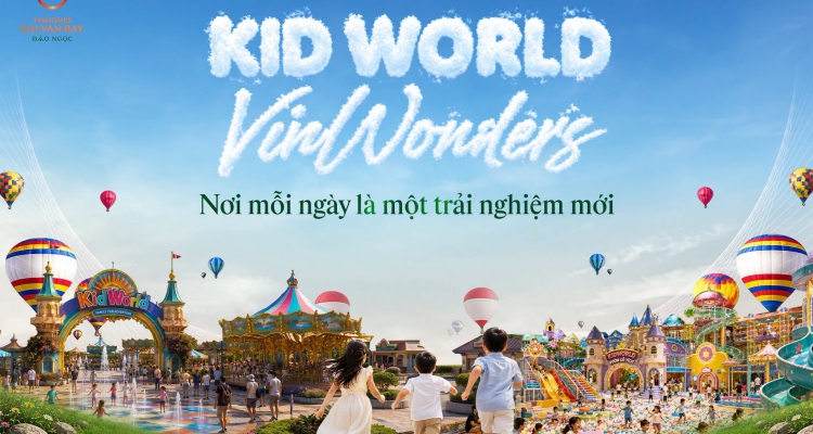 KidWorld VinWonders Hải Vân Bay | Thế Giới Vui Chơi Đa Trải Nghiệm Dành Cho Cả Gia Đình
