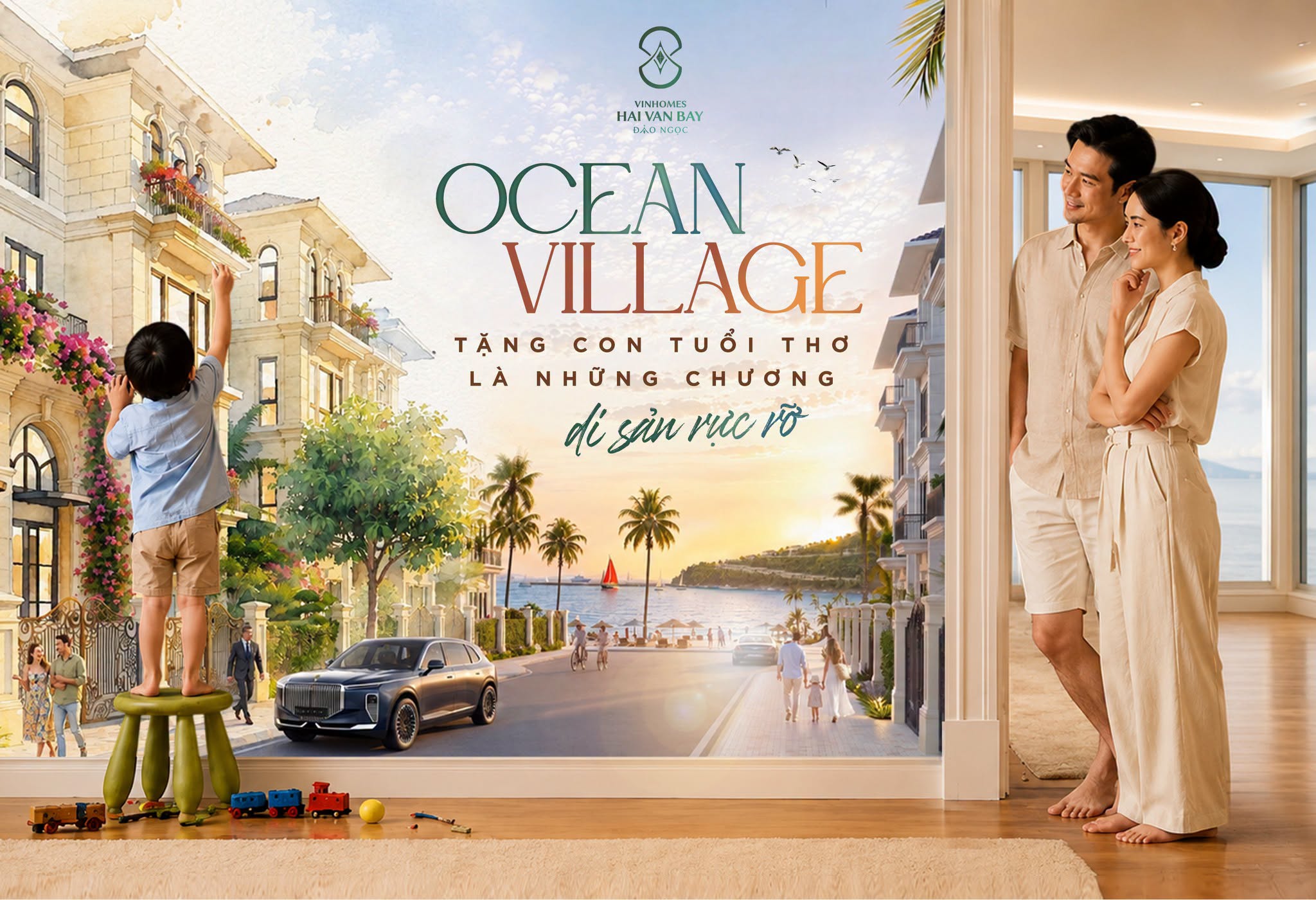 Ocean Village Vinhomes Hải Vân Bay – Tuổi thơ trọn vẹn giữa đại dương