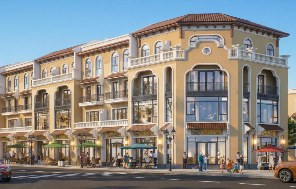 Shophouse Vinhomes Làng Vân Đà Nẵng – Giá Từ 8,5 Tỷ | Trục Đại Lộ 35m