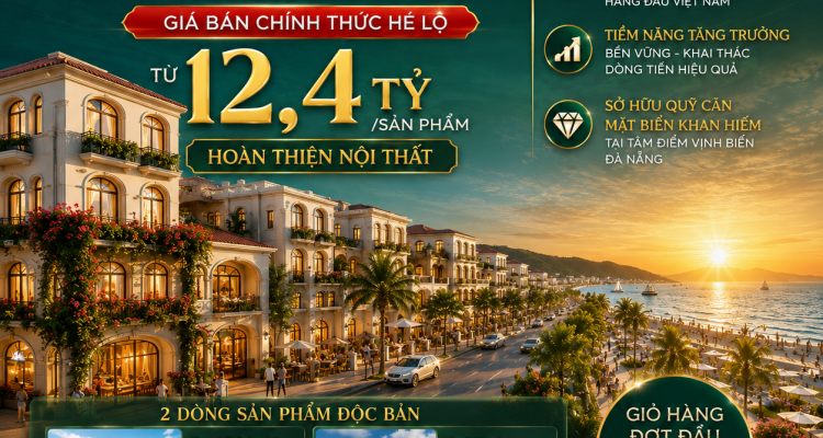 Giá Bán Đảo Ngọc Vinhomes Làng Vân Từ 12,4 Tỷ – Sở Hữu Quỹ Căn Mặt Biển Hoàn Thiện Nội Thất
